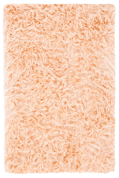 Safavieh Faux Sheep Skin Fss235U Light Pink Area Rug