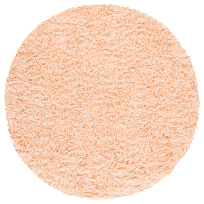 Safavieh Faux Sheep Skin Fss235U Light Pink Area Rug