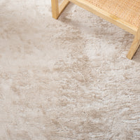 Safavieh Faux Sheep Skin Fss535K Beige Area Rug