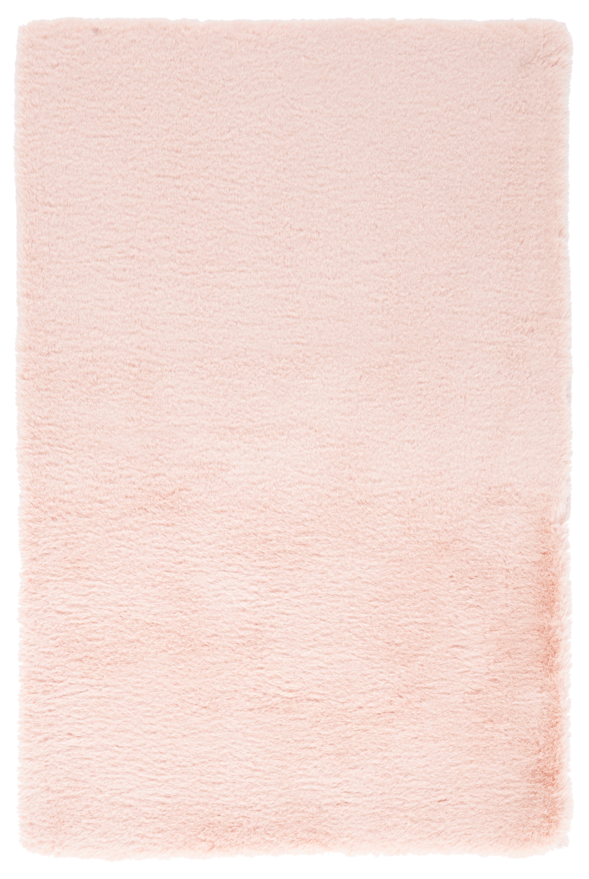 Safavieh Faux Sheep Skin Fss535U Light Pink Area Rug