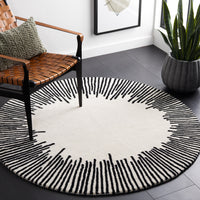 Safavieh Fifth Avenue Ftv129A Ivory/Black Area Rug