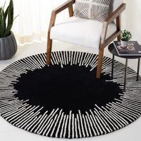 Safavieh Fifth Avenue Ftv129Z Black/Ivory Area Rug