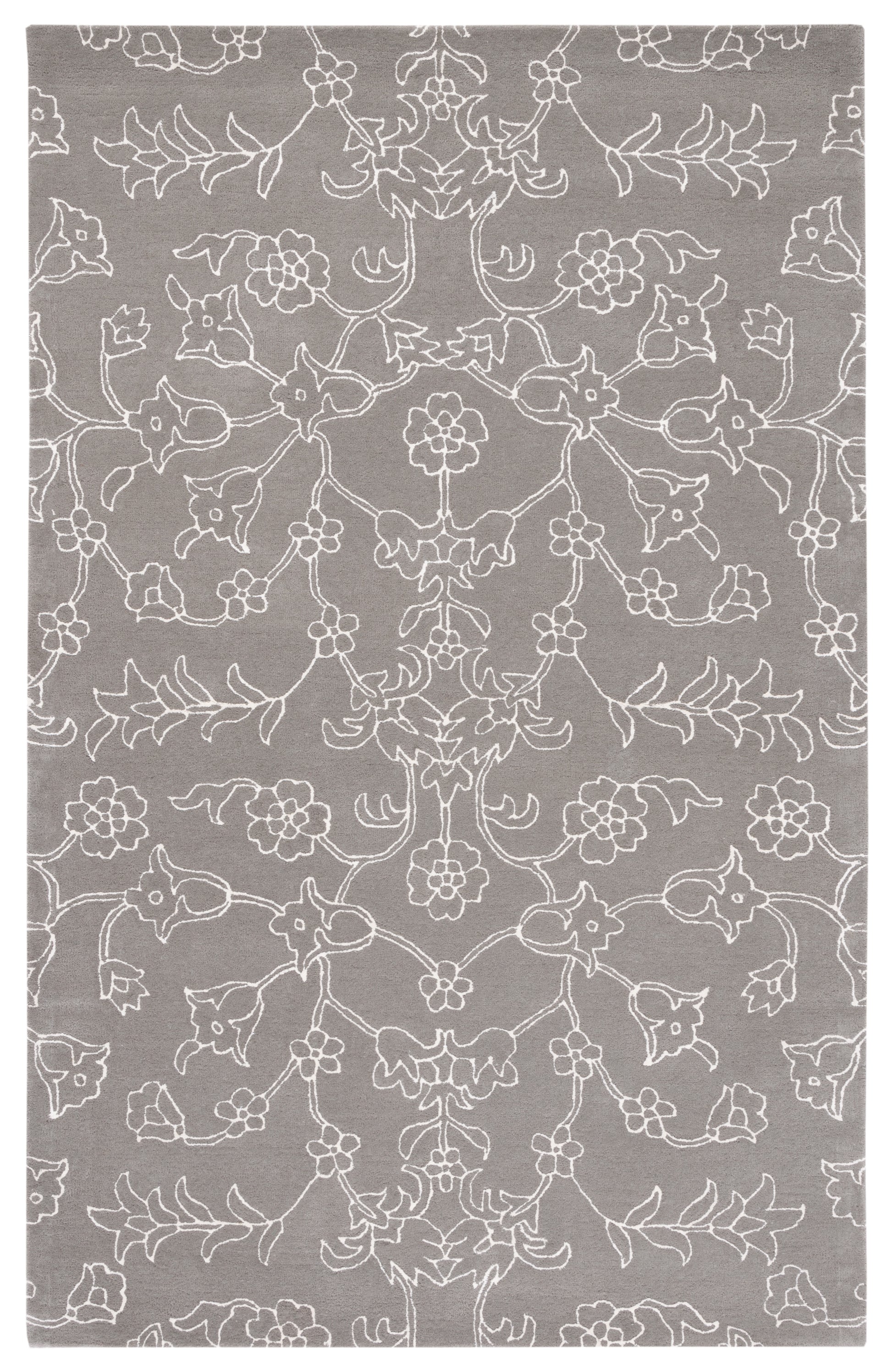 Safavieh Fifth Avenue Ftv135H Dark Grey/Ivory Area Rug