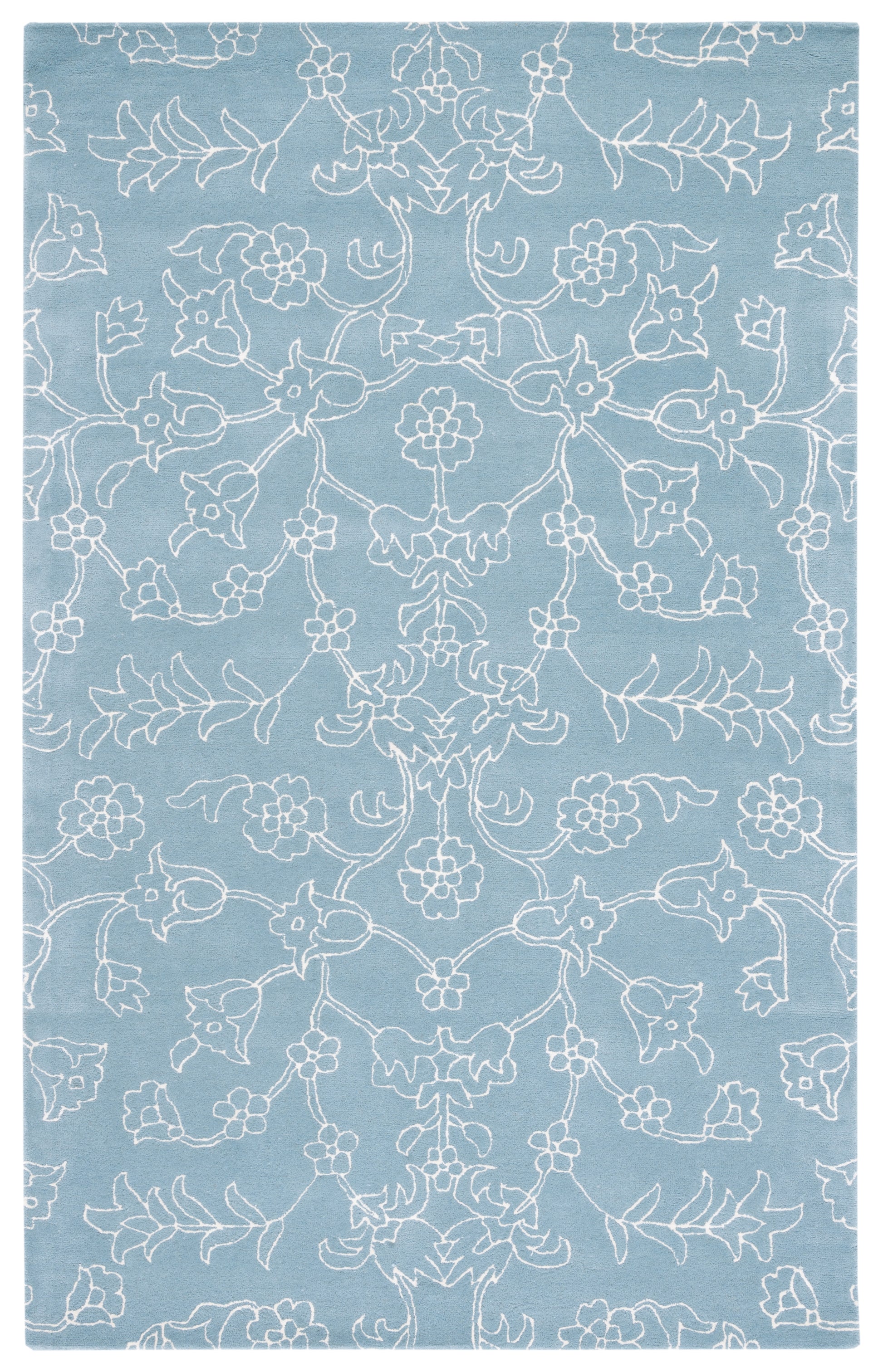 Safavieh Fifth Avenue Ftv135M Blue/Ivory Area Rug