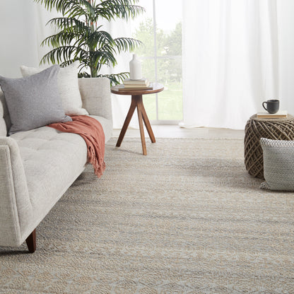 Jaipur Gaia Kora Gai03 Gray/Beige Area Rug