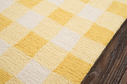 Momeni Geo India Gei31 Yellow Area Rug