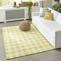 Momeni Geo India Gei31 Yellow Area Rug