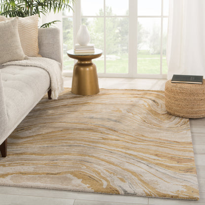 Jaipur Genesis Atha Ges36 Gold/Beige Area Rug