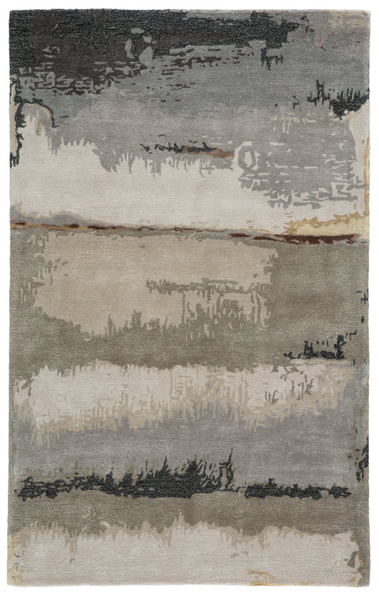 Jaipur Genesis Juna Ges38 Black/Taupe Area Rug