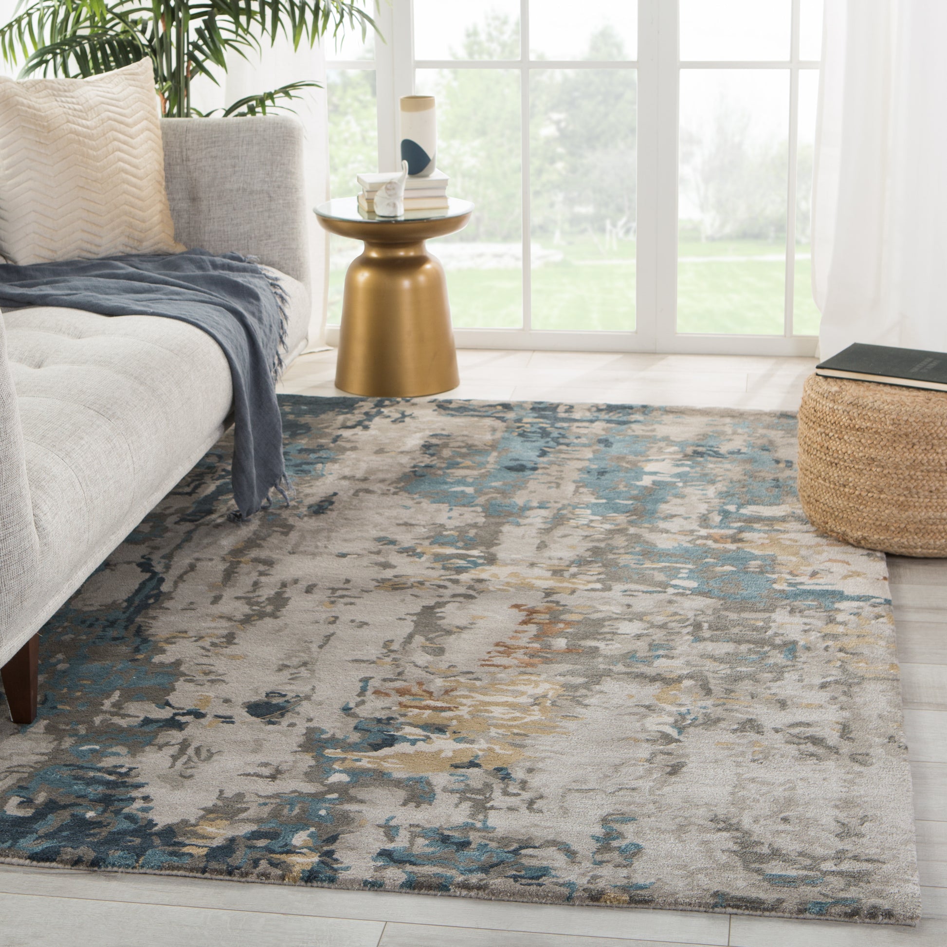 Jaipur Genesis Segall Ges42 Dark Blue/Gray Area Rug