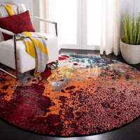 Safavieh Glacier Gla124Q Red/Orange Area Rug