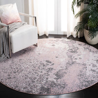 Safavieh Glacier Gla124U Pink/Grey Area Rug