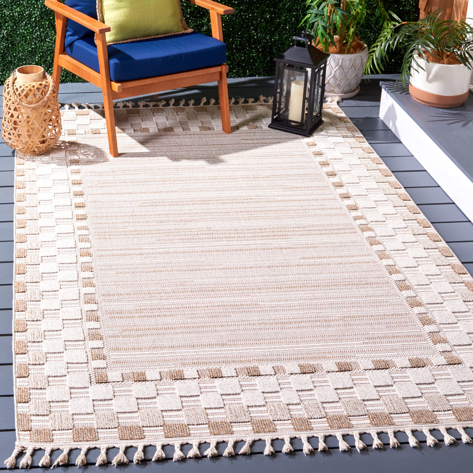 Safavieh Global Glb216B Beige/Light Beige Area Rug