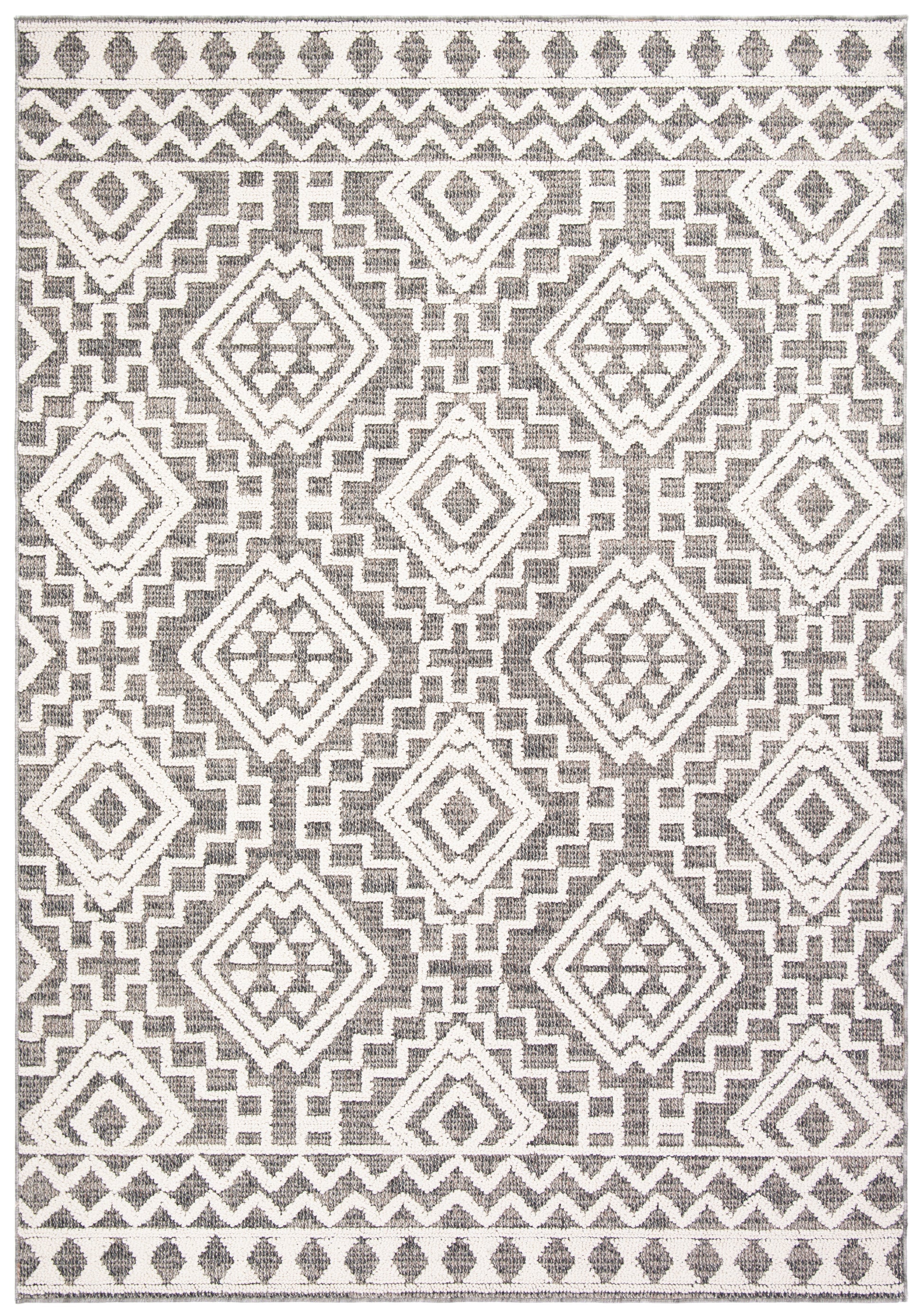 Safavieh Global Glb878F Grey/Ivory Area Rug