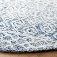 Safavieh Glamour Glm304M Blue/Ivory Area Rug