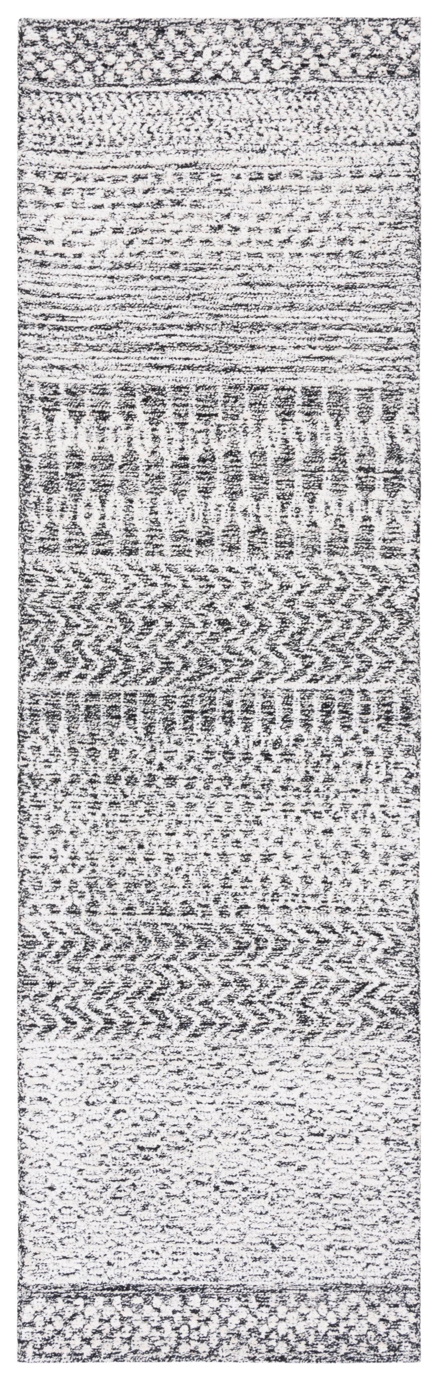 Safavieh Glamour Glm538H Charcoal/Ivory Area Rug