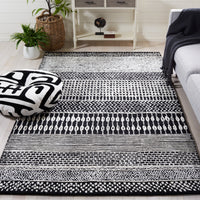 Safavieh Glamour Glm538Z Black/Ivory Area Rug