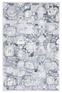 Safavieh Glamour Glm569G Grey/Ivory Area Rug