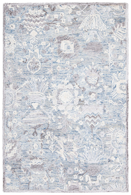 Safavieh Glamour Glm569M Light Blue/Ivory Area Rug