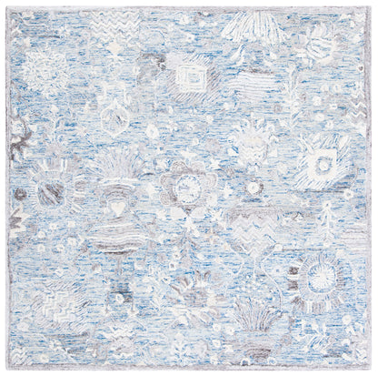 Safavieh Glamour Glm569M Light Blue/Ivory Area Rug