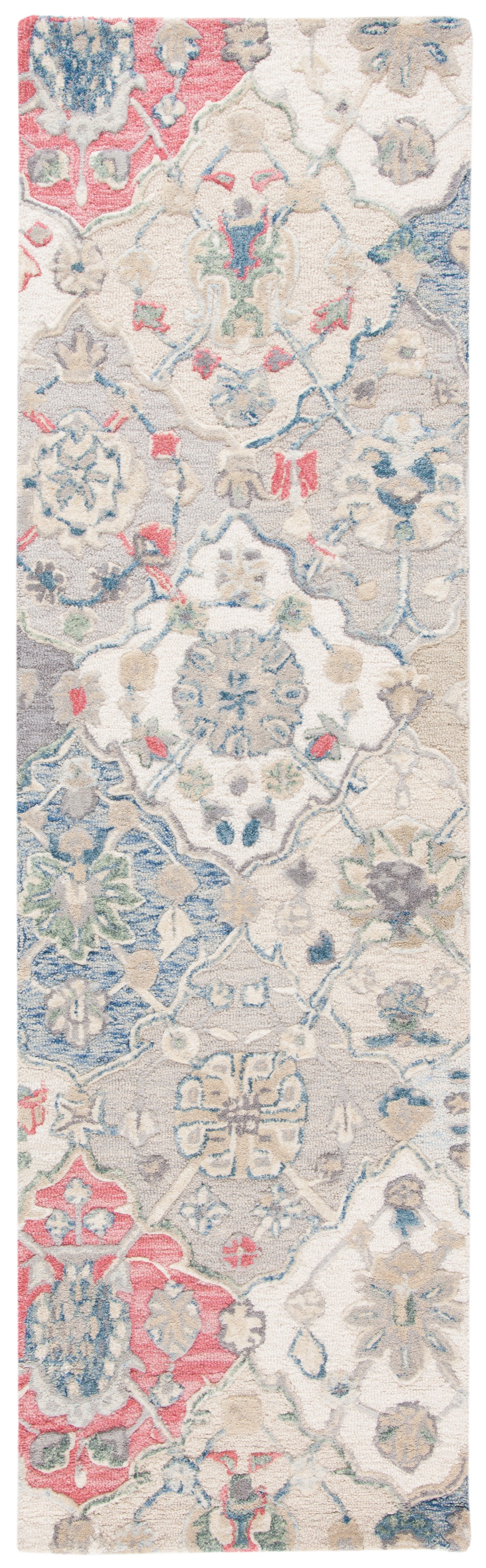 Safavieh Glamour Glm622A Ivory/Red Area Rug