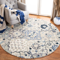 Safavieh Glamour Glm622B Beige/Blue Area Rug