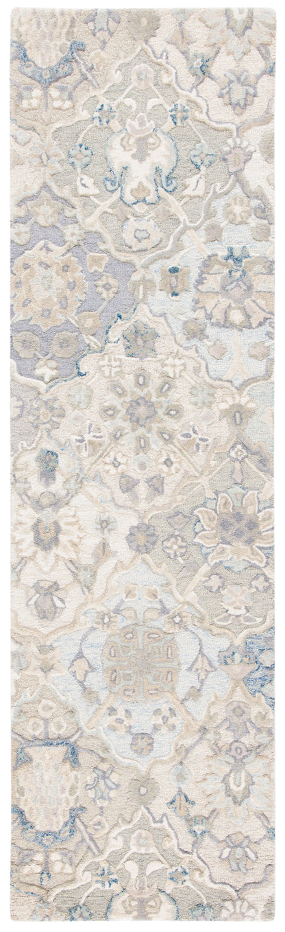 Safavieh Glamour Glm622F Grey/Blue Area Rug