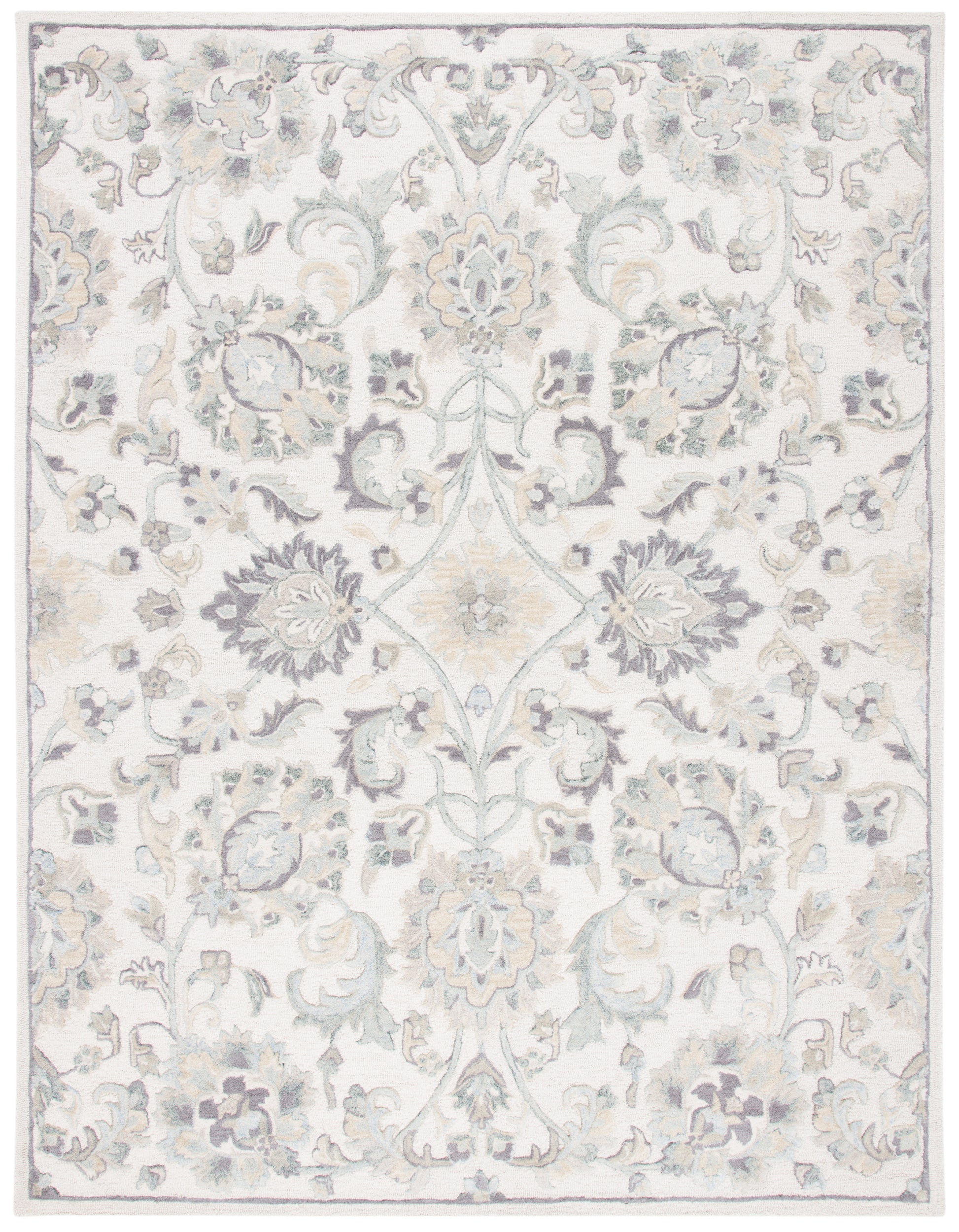 Safavieh Glamour Glm624A Ivory/Grey Area Rug