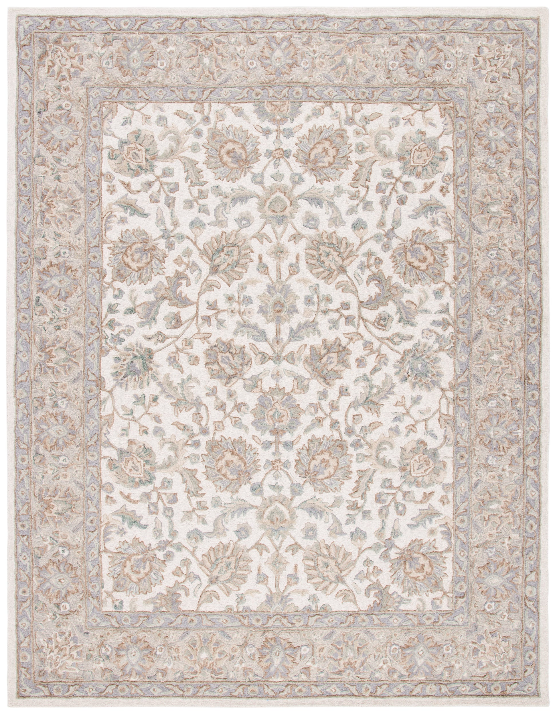 Safavieh Glamour Glm628A Ivory/Grey Area Rug