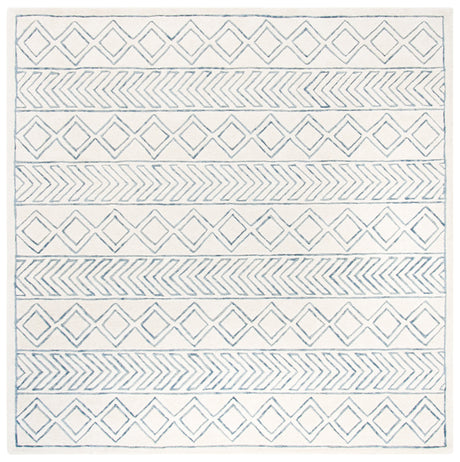 Safavieh Glamour Glm633A Ivory/Blue Rugs.