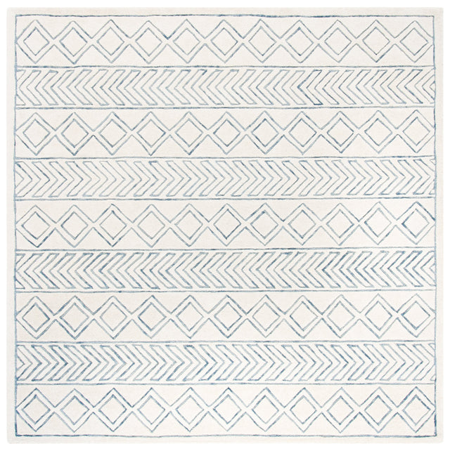Safavieh Glamour Glm633A Ivory/Blue Rugs.
