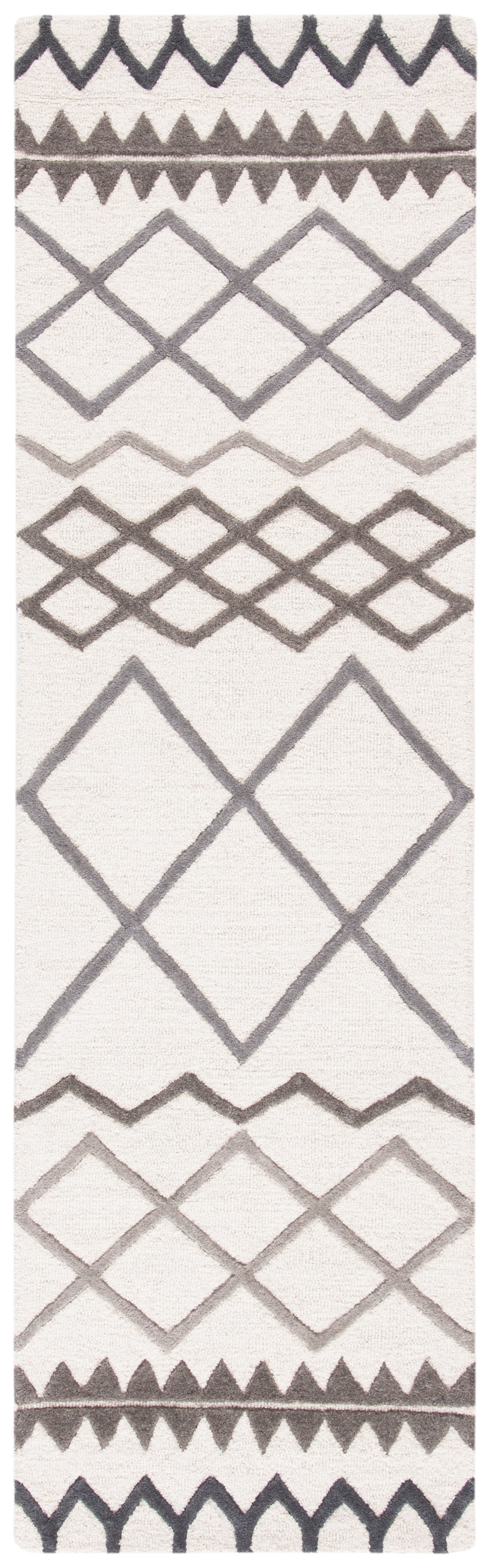 Safavieh Glamour Glm634A Ivory/Grey Area Rug