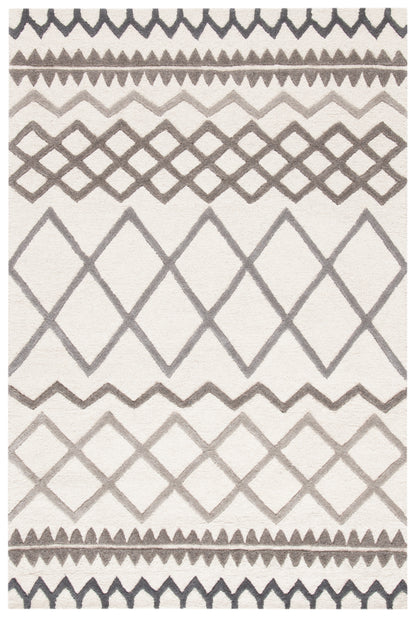 Safavieh Glamour Glm634A Ivory/Grey Area Rug