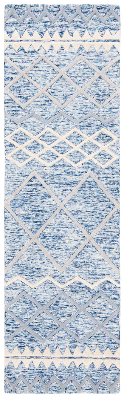 Safavieh Glamour Glm634M Blue/Ivory Area Rug