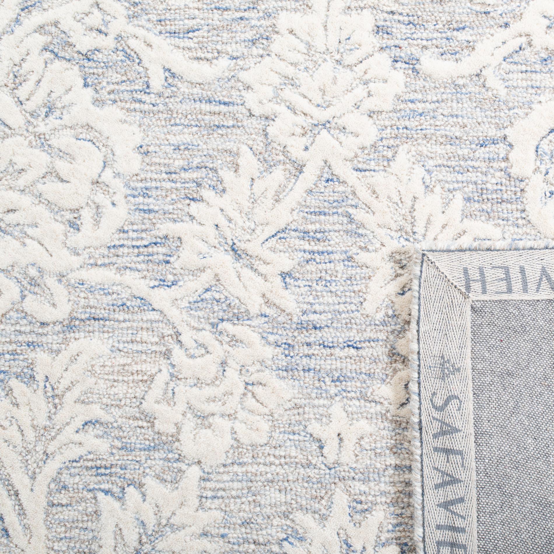 Safavieh Glamour Glm651M Blue/Ivory Area Rug