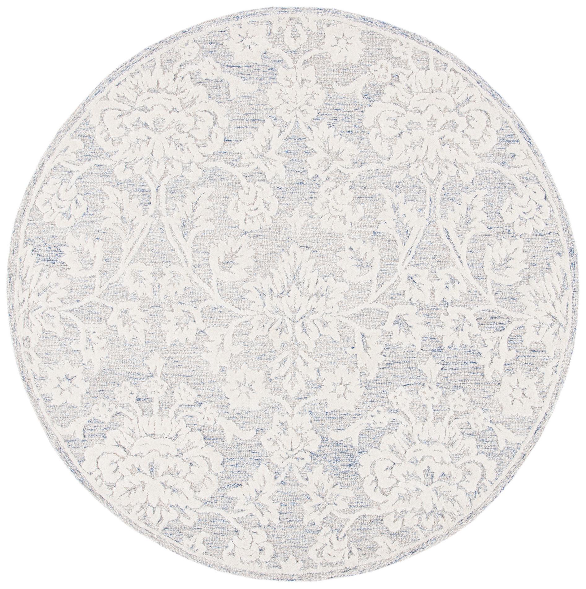 Safavieh Glamour Glm651M Blue/Ivory Area Rug