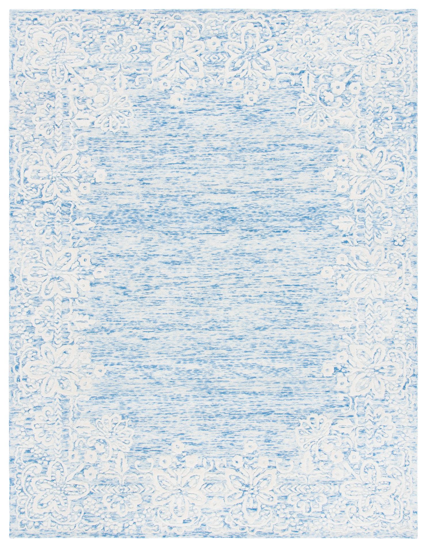 Safavieh Glamour Glm658M Blue/Ivory Area Rug