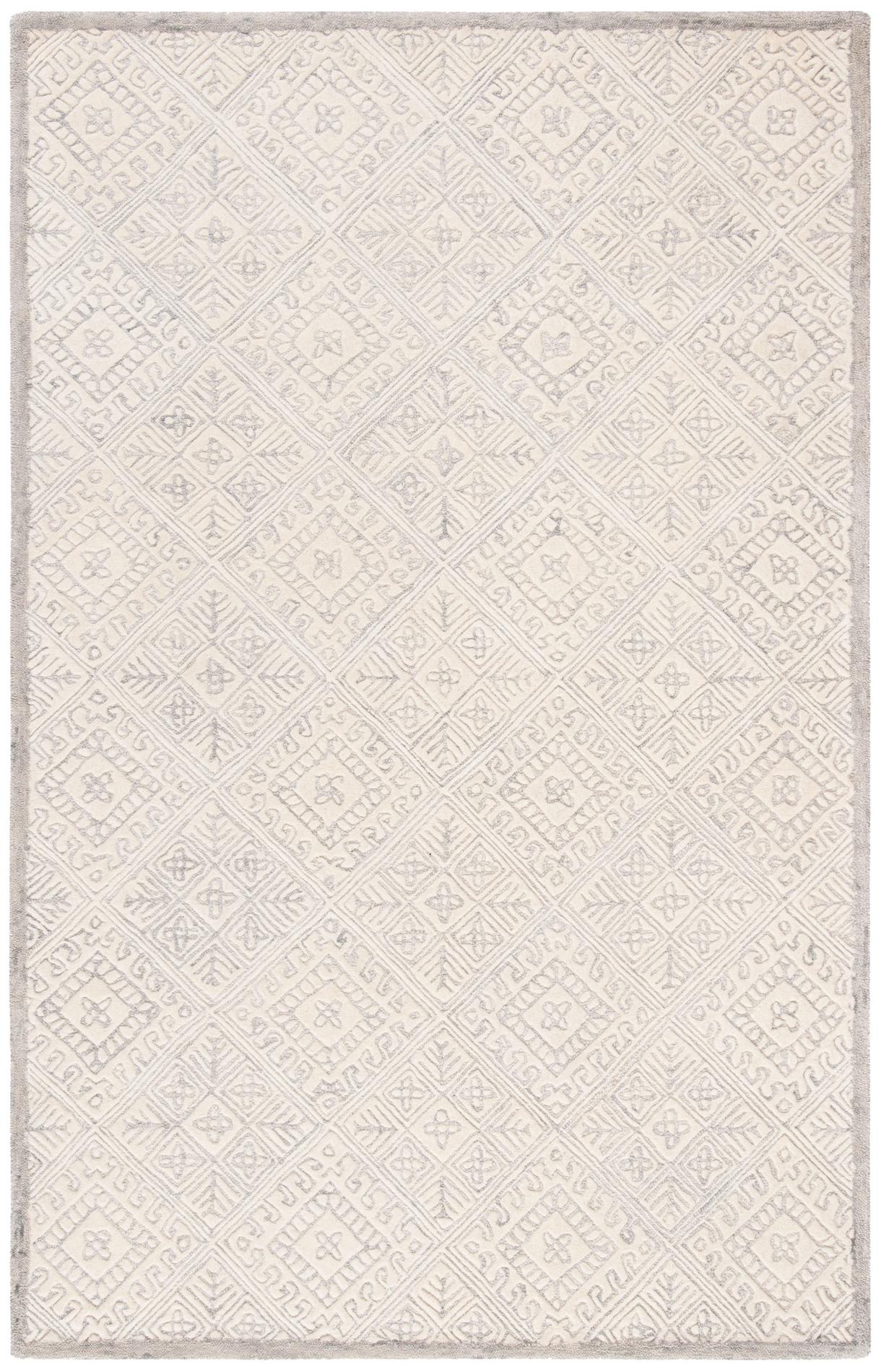 Safavieh Glamour Glm660F Grey/Ivory Area Rug