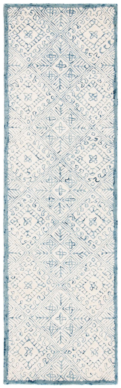 Safavieh Glamour Glm660M Blue/Ivory Area Rug