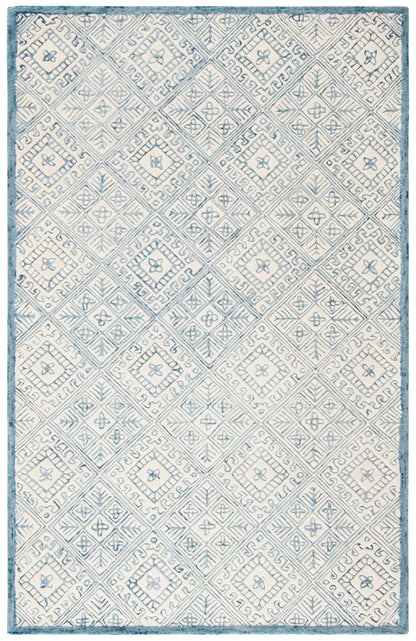 Safavieh Glamour Glm660M Blue/Ivory Area Rug