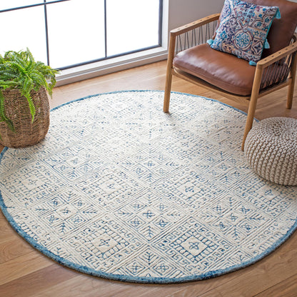 Safavieh Glamour Glm660M Blue/Ivory Area Rug