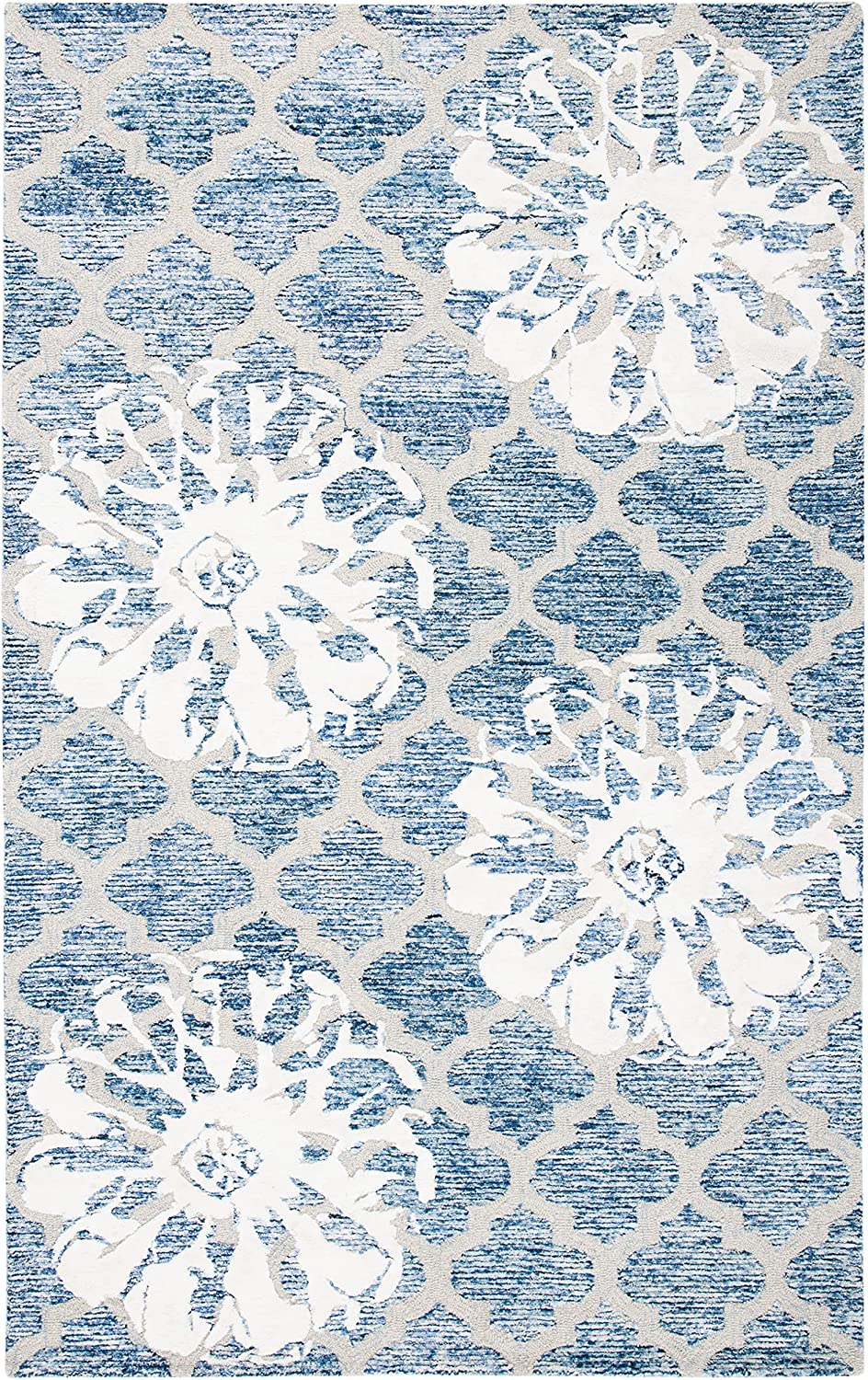 Safavieh Glamour Glm662N Navy/Ivory Area Rug