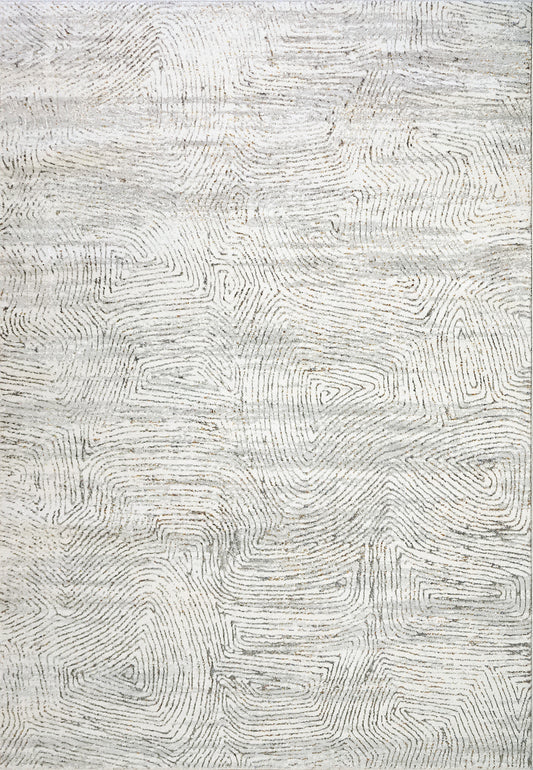 Dynamic Rugs Gold 1351 Cream/Silver/Gold Area Rug