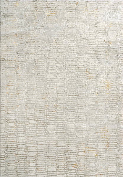 Dynamic Rugs Gold 1356 Cream/Silver/Gold Area Rug