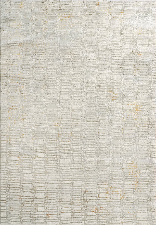 Dynamic Rugs Gold 1356 Cream/Silver/Gold Area Rug