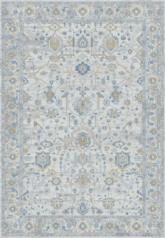 Dynamic Rugs Gold 1357 Cream/Silver/Gold Area Rug