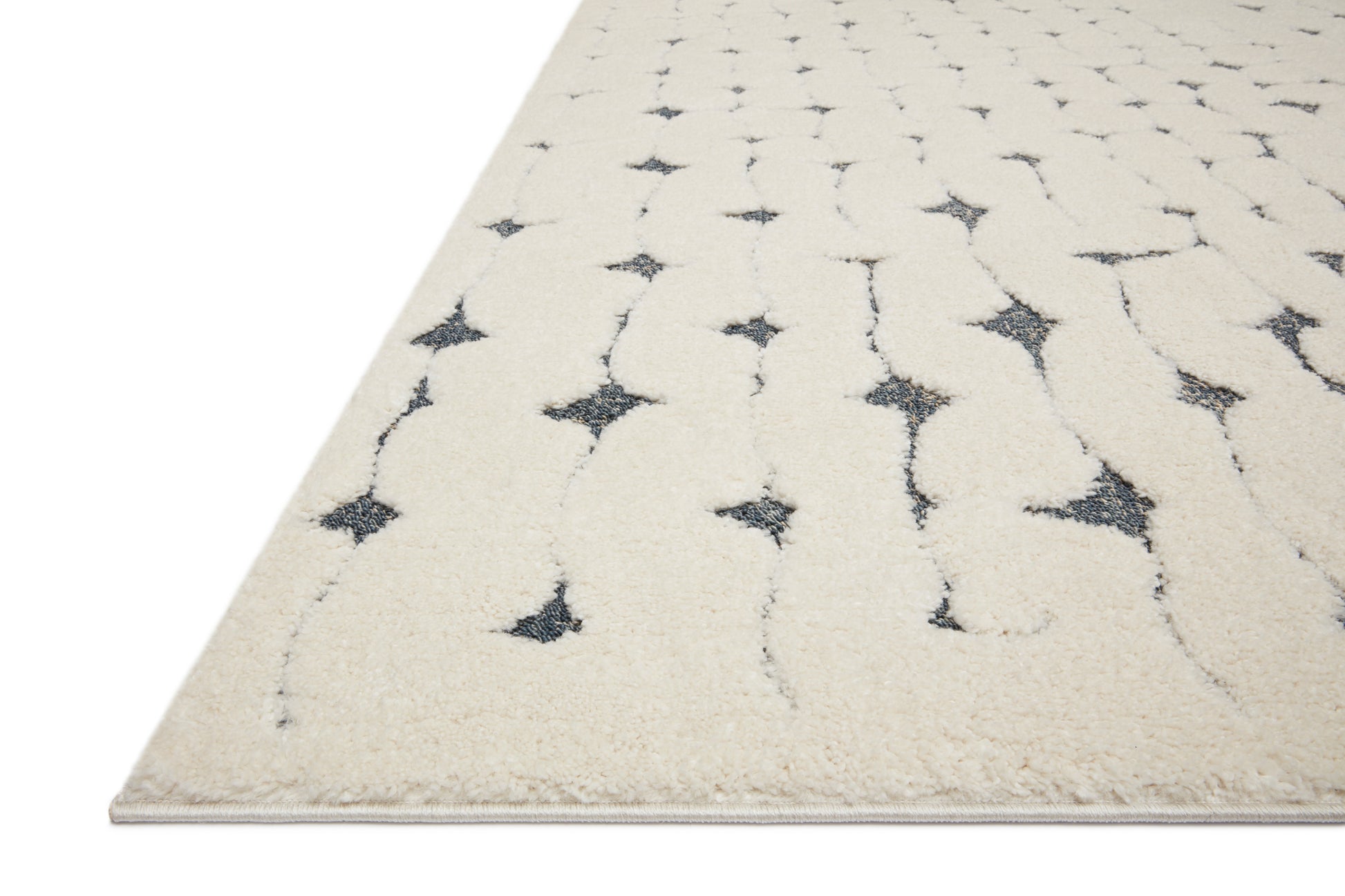 Loloi Hagen Hag-04 White/Navy Area Rug