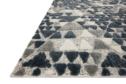 Loloi Hagen Hag-06 Slate/Denim Area Rug