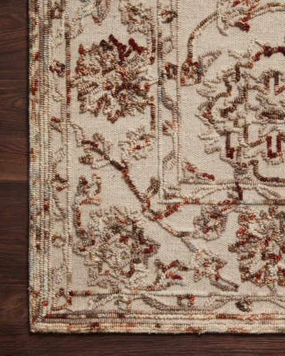 Loloi Halle Hae-03 Taupe/Rust Area Rug