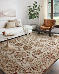 Loloi Halle Hae-03 Taupe/Rust Area Rug